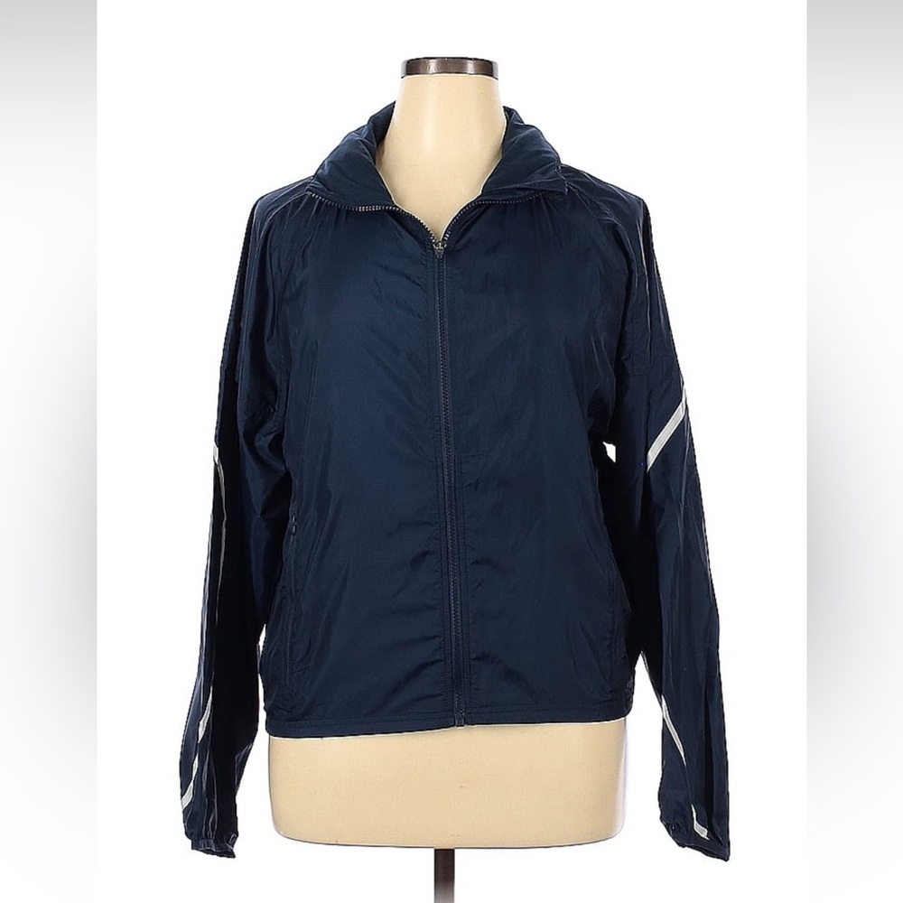 Sweaty Betty Navy Jacket Sz 14 NWT
